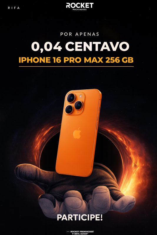 IPHONE 17 PRO MAX 256GB OU R$8.000,00 NO PIX 💸